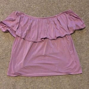 AMERICAN EAGLE OFF THE SHOULDER SHIRT